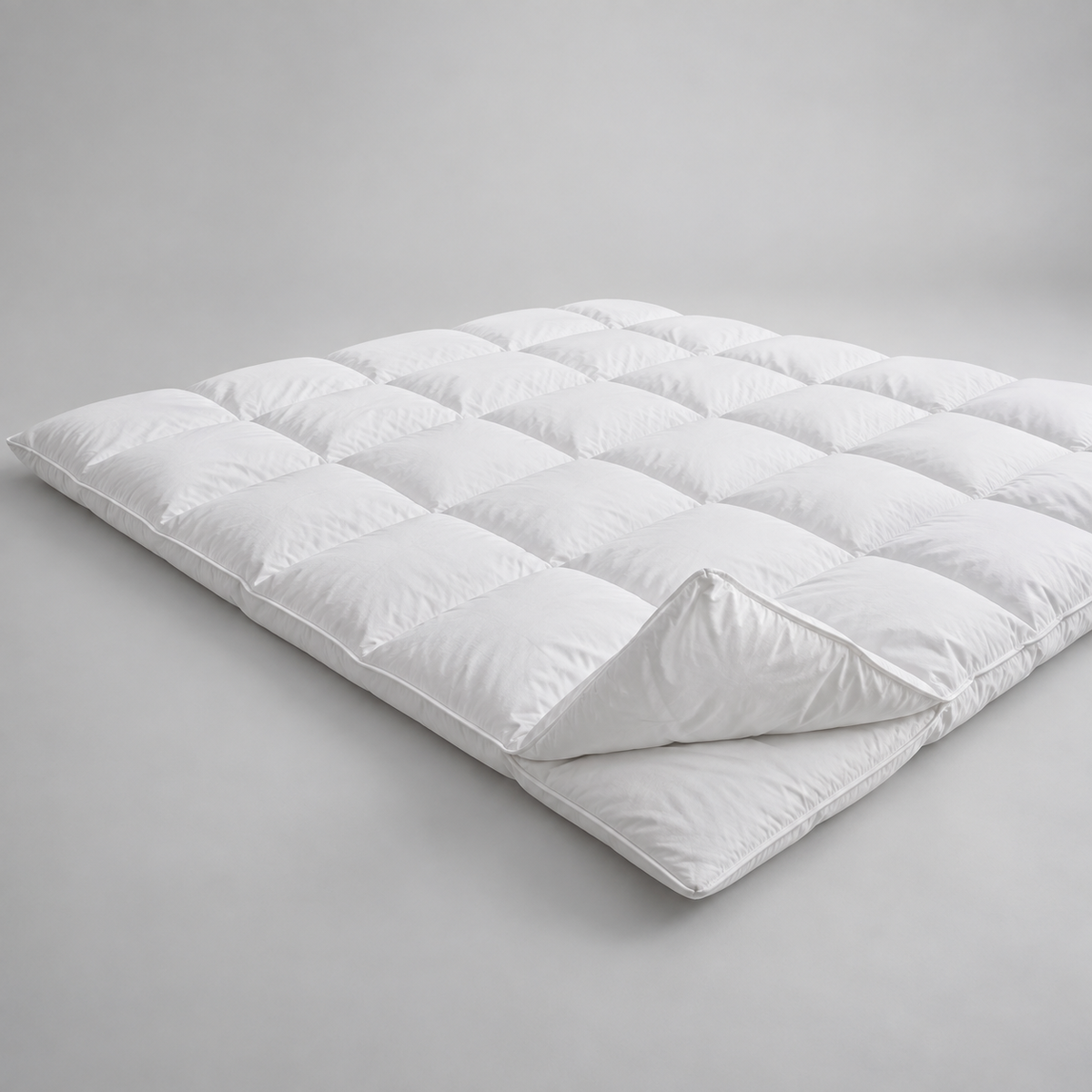 Daunen-Feder-Topper 180x200 cm – originale Detailansicht